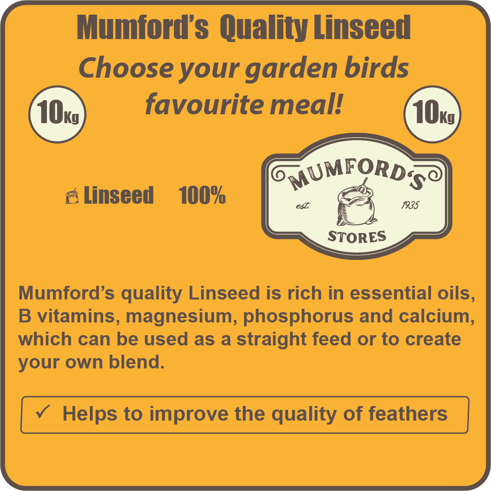 Mumford’s quality Linseed 10kg